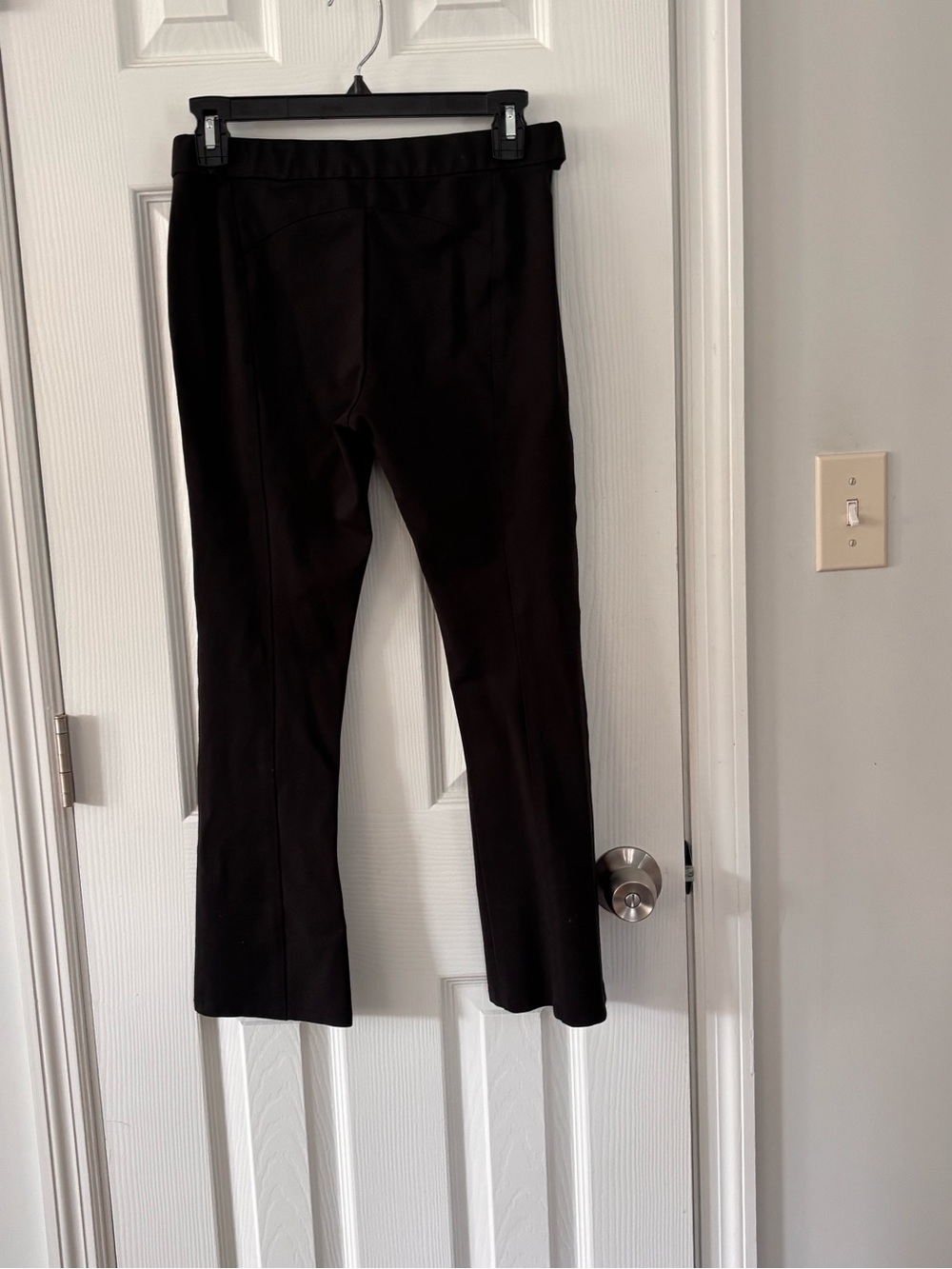 Tory Sport Black Ponte Boot-Cut Pants - Picture 3 of 9